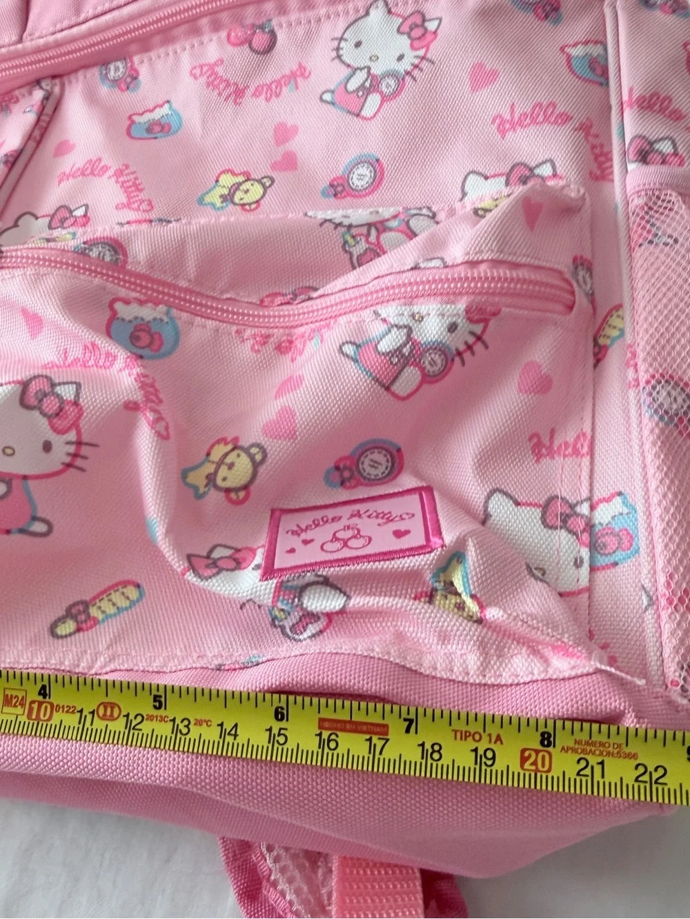New Sanrio Hello Kitty Backpack Rucksack “Pop Kitty “ Pink Lightweight 12x9x5